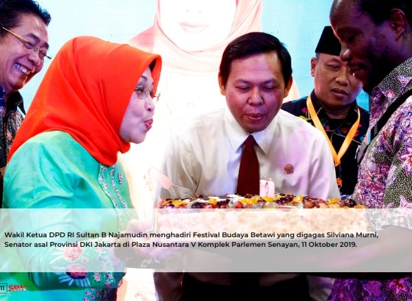 Menghadiri Festival Budaya Betawi yang Digagas Siliviana Murni, Senator Asal Provinsi DKI Jakarta