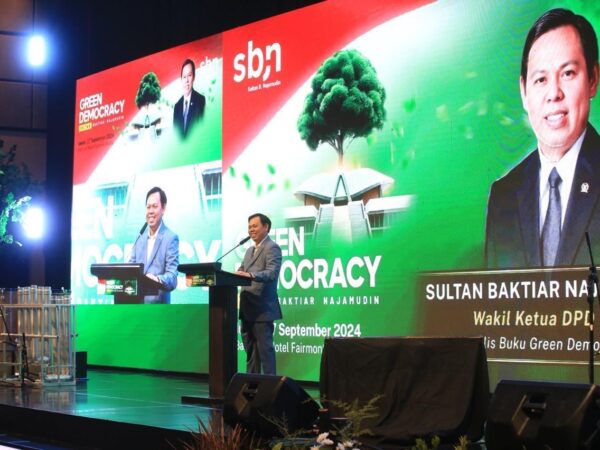 Launching Buku Green Democracy, Sultan: Semangatnya adalah Mewujudkan Rekonsiliasi dan Persatuan Nasional